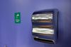 silver dispenser leonardo on wall