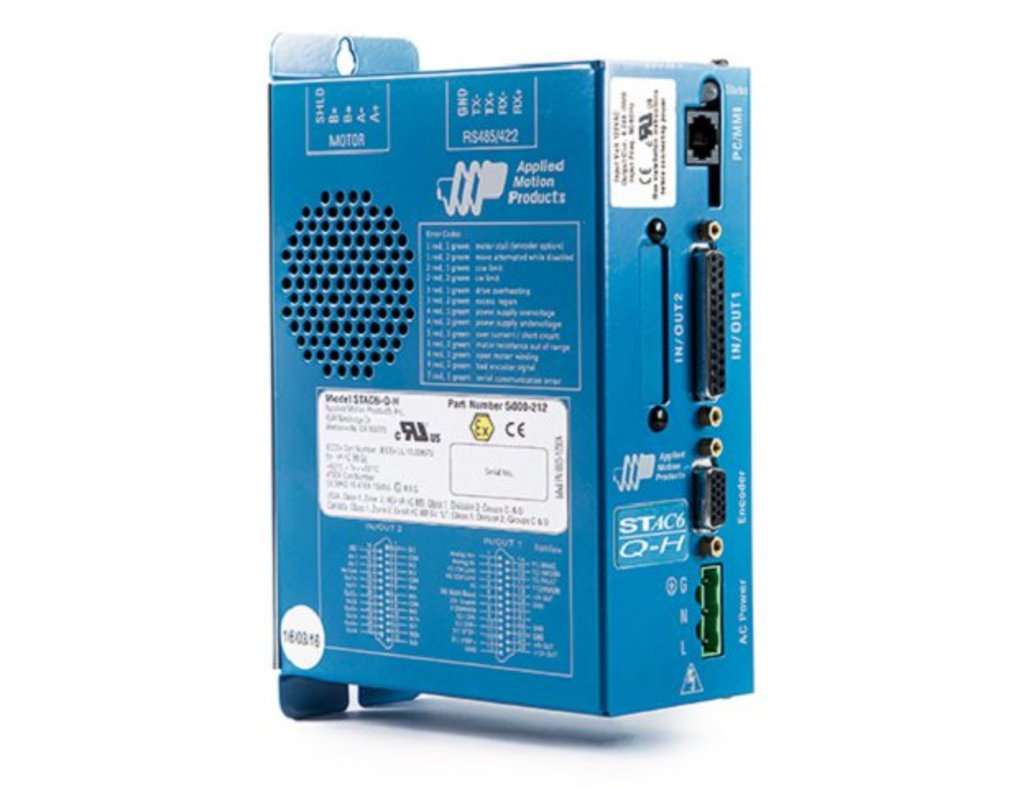 Intelligent stepper drive has ATEX & UL certification