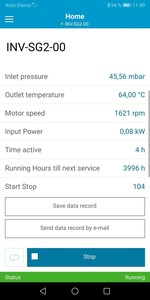 App enhances vacuum pump intelligence
