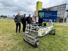 Robot detects and removes toxic weed