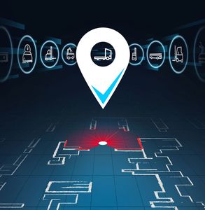Positions mobile robots in dynamic environments